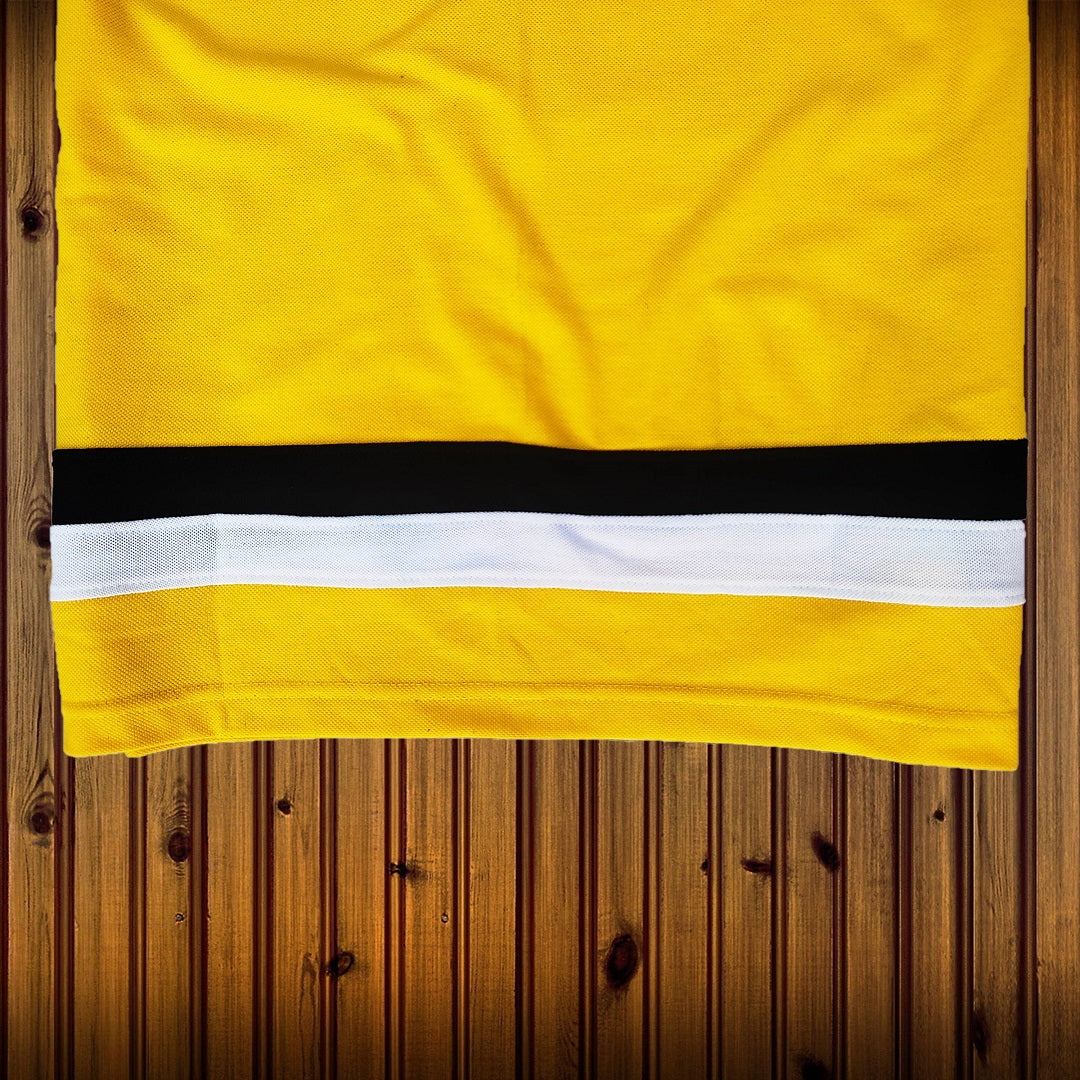 Men premium T Shirt Black, Yellow and White New