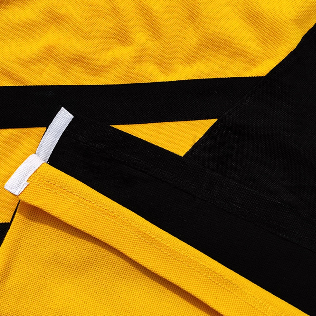 Stylish Men T-Shirt Yellow & Black Premium New
