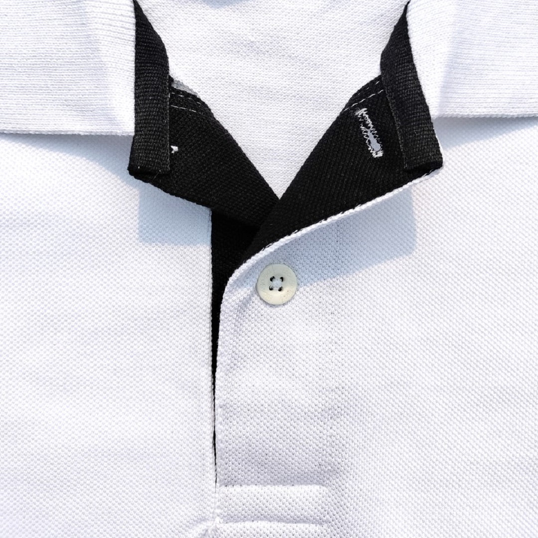 Stylish Men T-Shirt White & Black Premium New