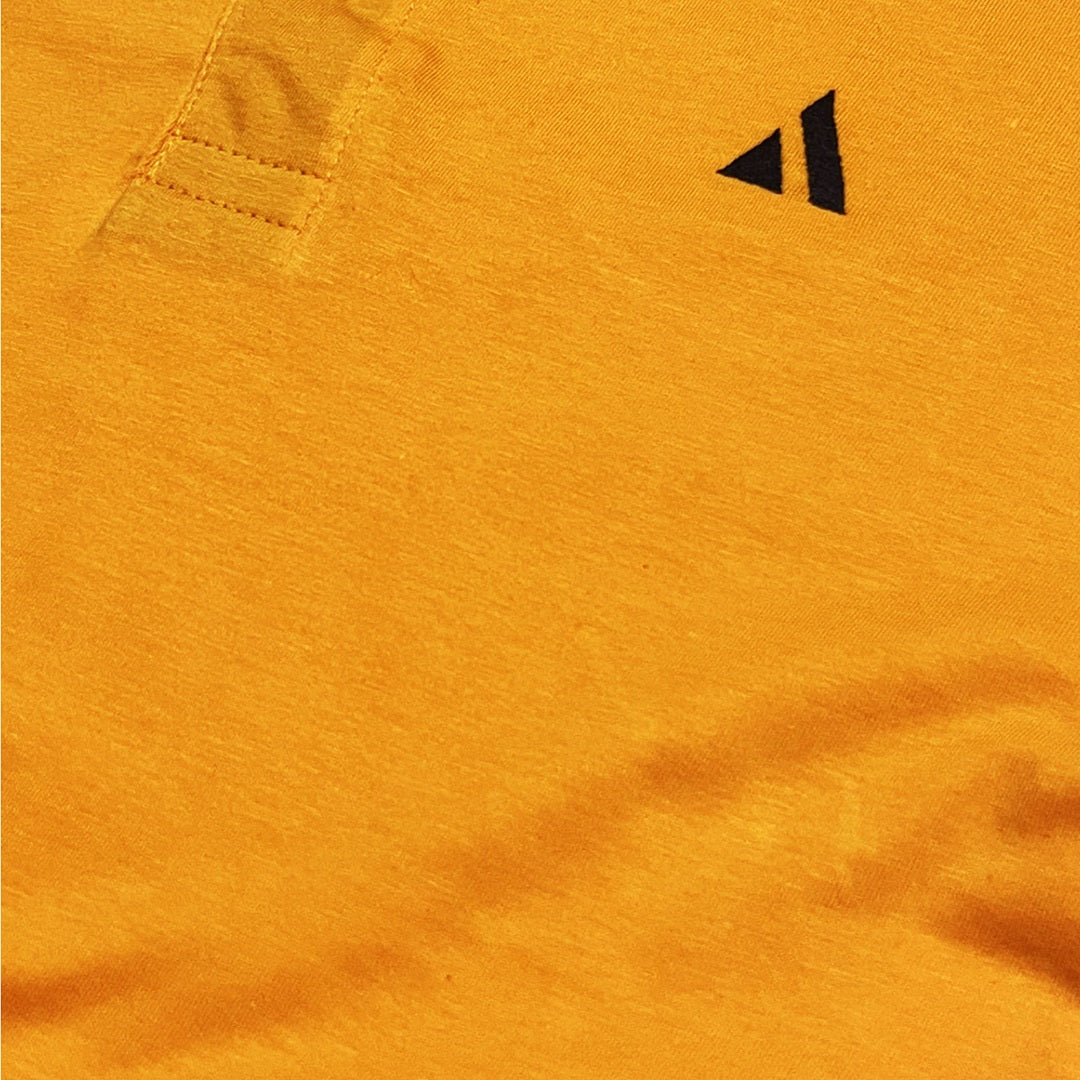 Men stylish T-Shirt Kesari Orange color plain