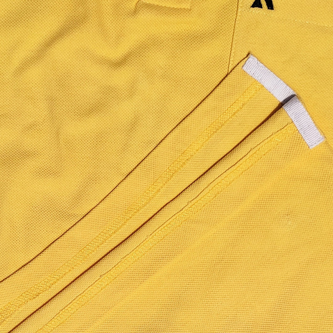 Men stylish T-Shirt light Yellow color plain, with Pocket