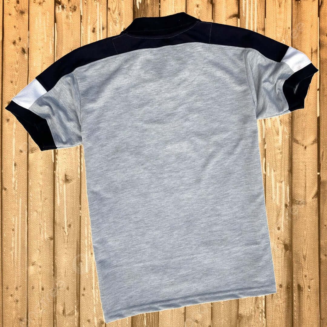 Men stylish T Shirt Melange With Navy Shoulder