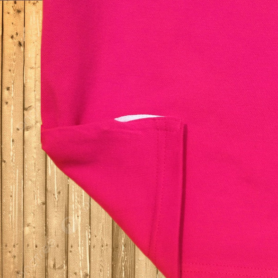 Men stylish T-Shirt Magenta Pink color plain, with Pocket