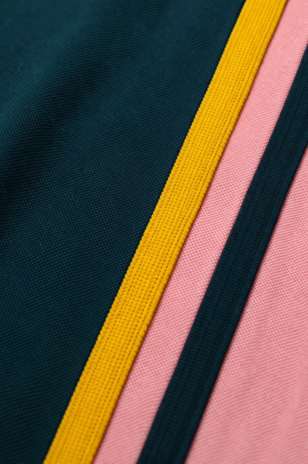 Premium Dual Tone Polo T-Shirt (Pech & Pine Green)