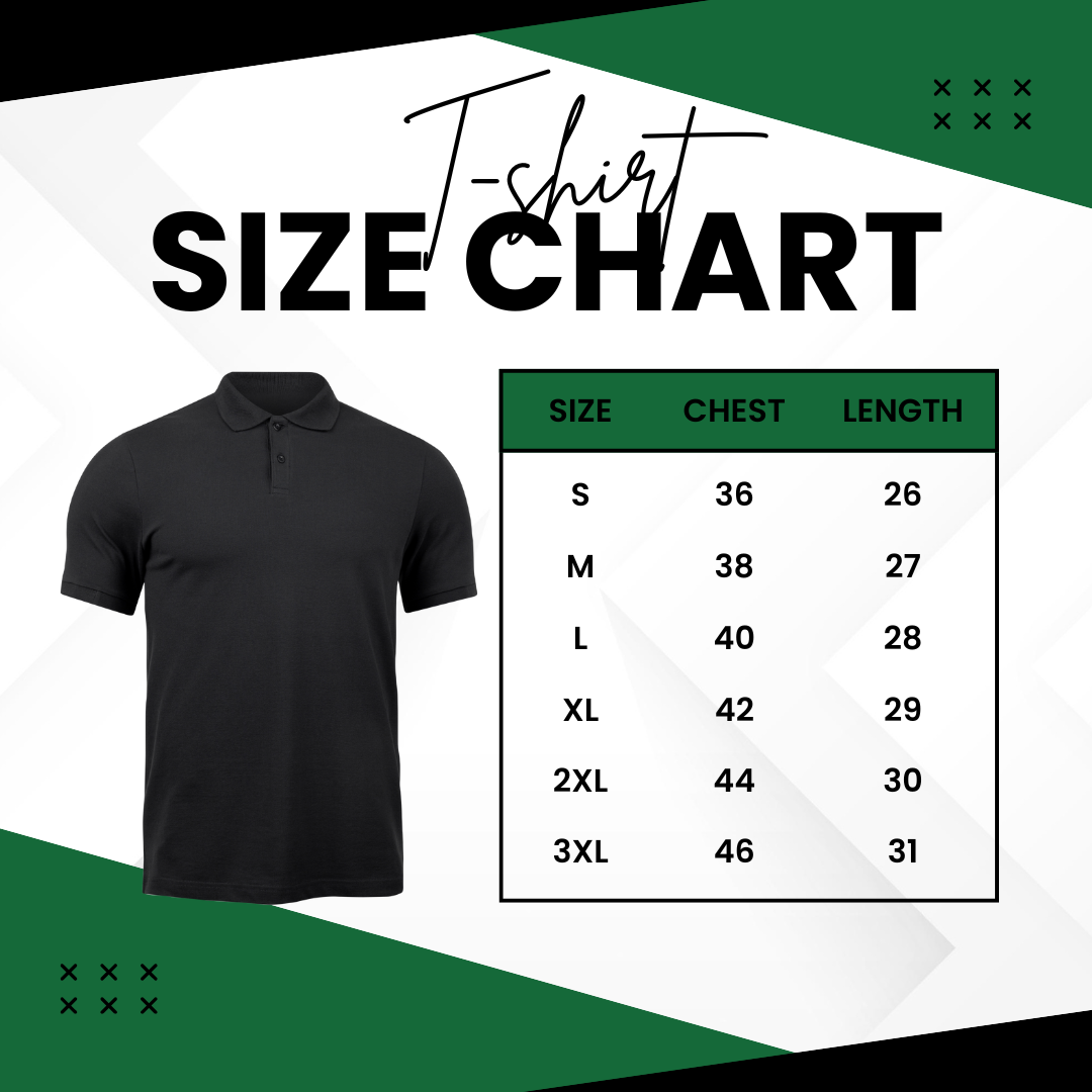 Full sleeve Collar Lycra T Shirt Black White with Pear Green