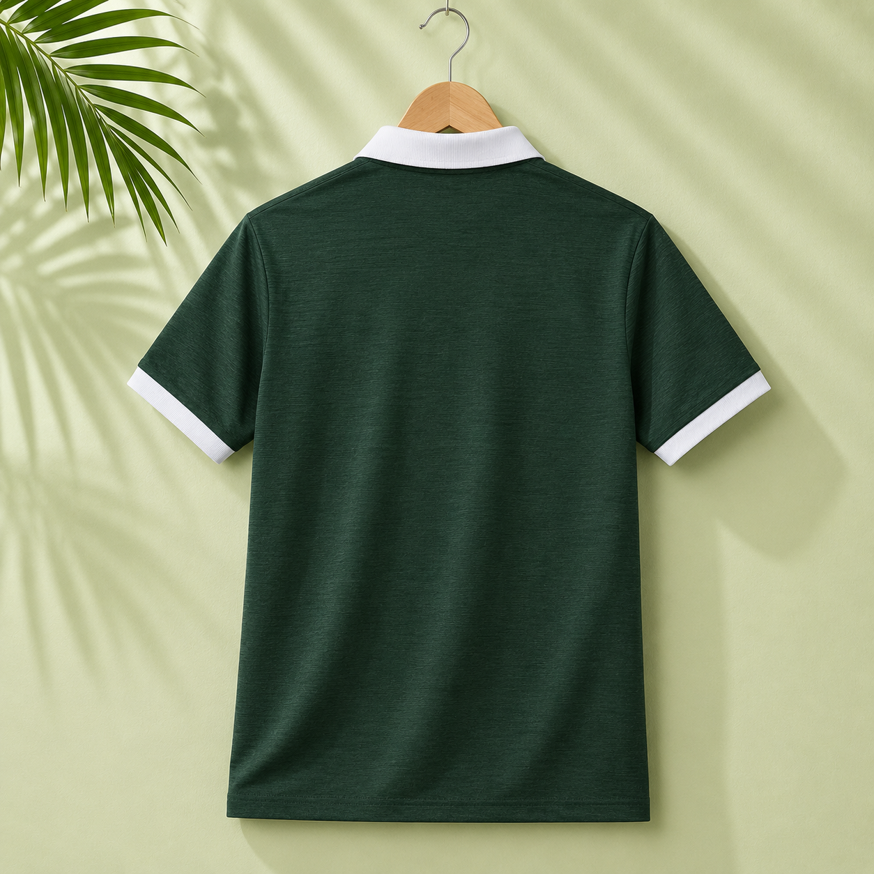BongoSaj Premium Dark Green Polo T-Shirt for Men