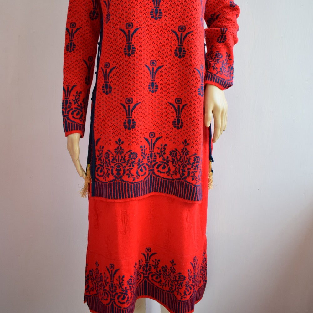 Premium Knitted Woolen Kurtis | Luvruvi