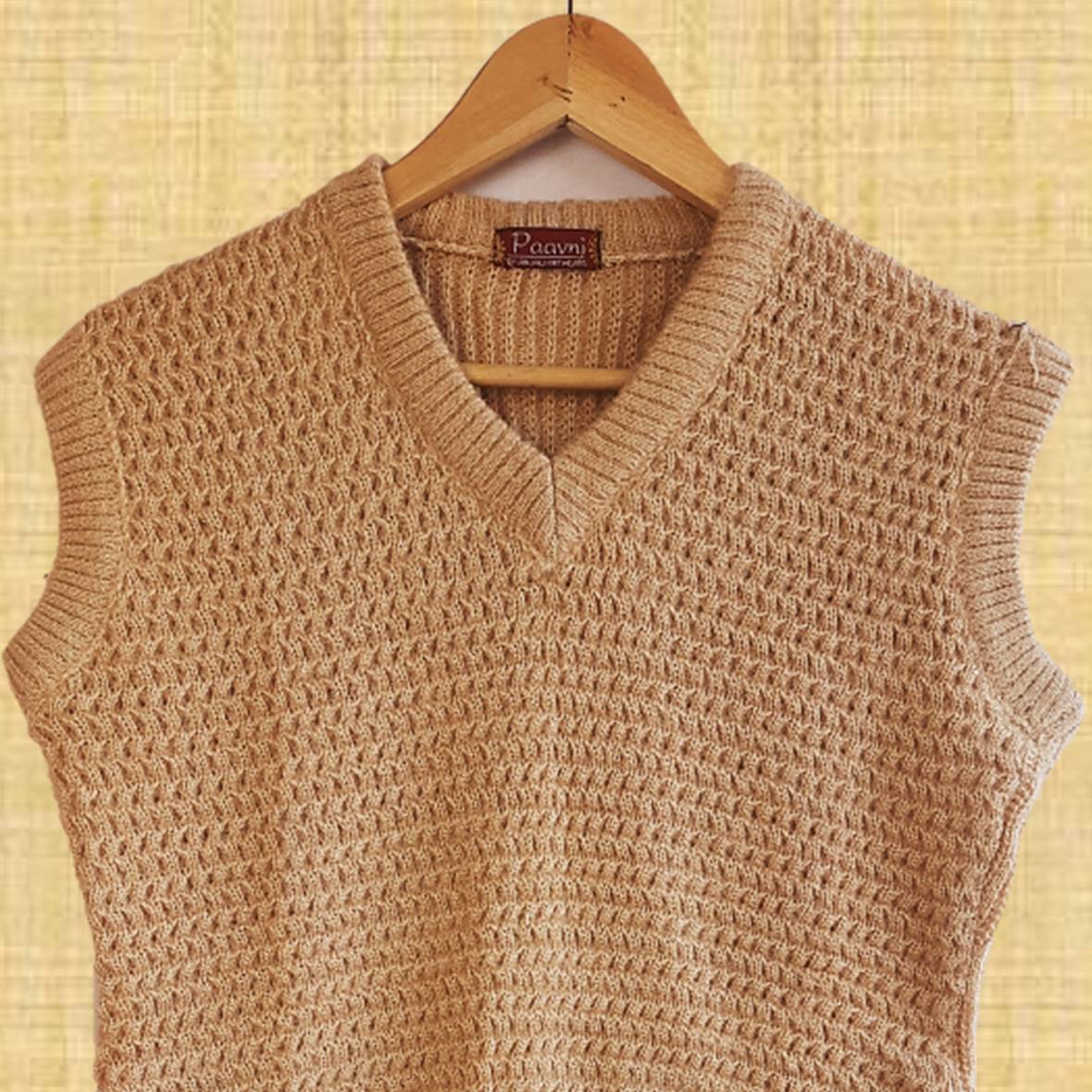 Men's Sleeveless Sweater