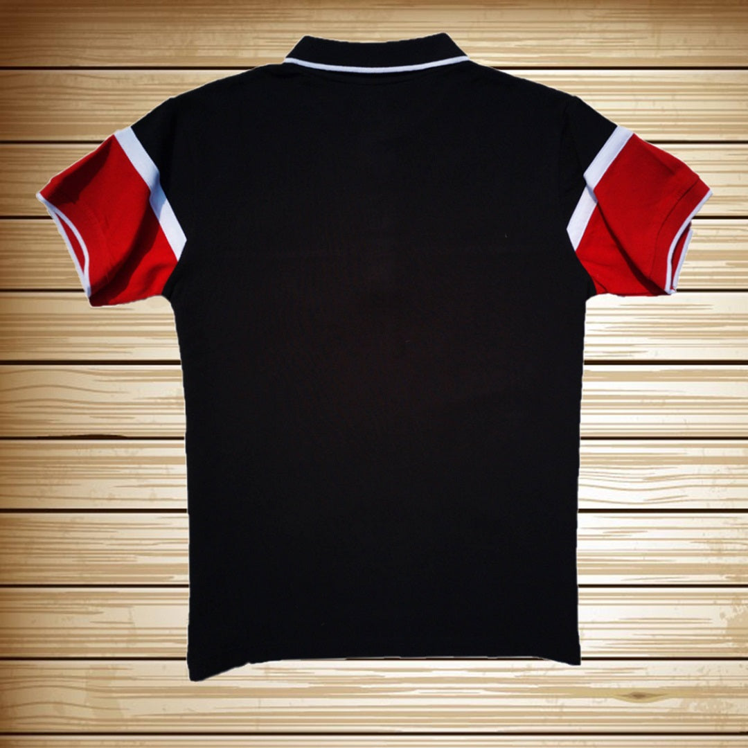 Men premium T Shirt Black and Red